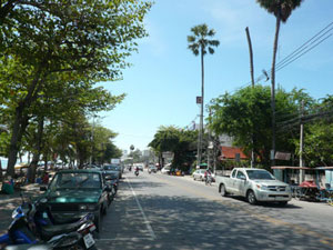 Hotels located on the Jomtien Beach Road